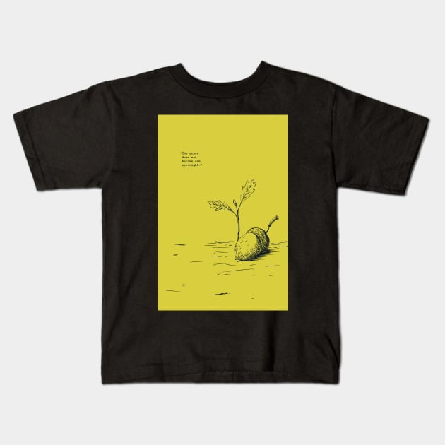 Resilience Kids T-Shirt by lvrdesign